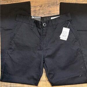 Volcom Men’s Black Slim Chino Pants